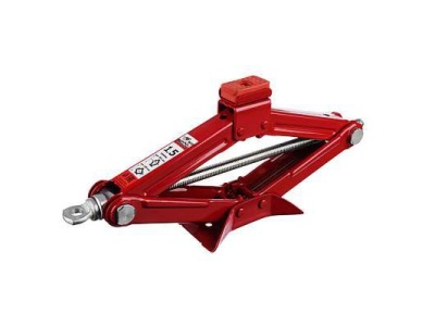 Изображение товара Домкрат механический ромбический 1,5т высота подъема 100-393мм резиновая площадка FALCO (8шт/кор) в Миди Лтд