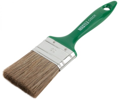 Кисть флейцевая 50мм натуральная щетина - фото в Миди Лтд Изображение товара Кисть флейцевая 50мм натуральная щетина в Миди Лтд
