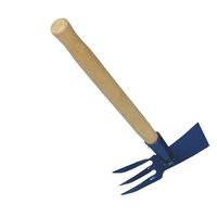 Изображение товара Мотыжка комб. лопатка+3 зуба с черенком в Миди Лтд