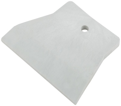 Изображение товара Шпатель резиновый 150мм белый в Миди Лтд