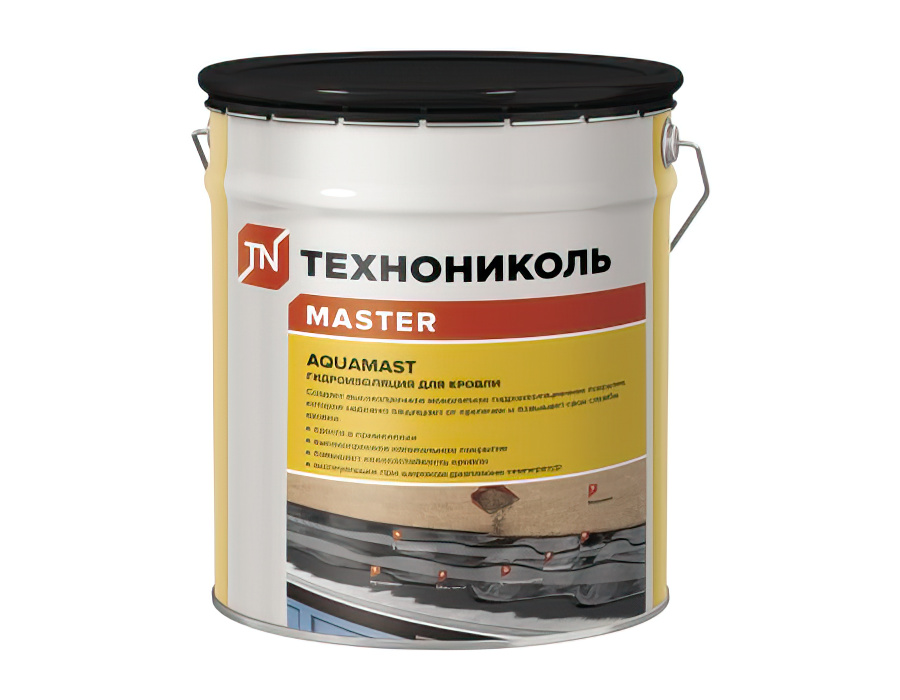 Мастика битумно-резиновая AquaMast 18кг (36шт/пал) - фото в Миди Лтд Изображение товара Мастика битумно-резиновая AquaMast 18кг (36шт/пал) в Миди Лтд