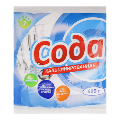 Сода Кальцинированная м/у 600гр - фото в Миди Лтд Изображение товара Сода Кальцинированная м/у 600гр в Миди Лтд