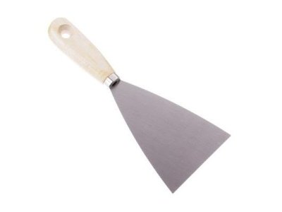 Изображение товара Шпатель метал.(нерж) деревянная ручка  80мм HEADMAN (240шт/кор) в Миди Лтд