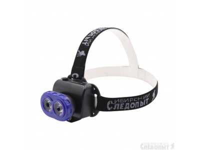 Фонарь налобный 56х97х75мм "Сибирский Следопыт" Робот (Кошачий Глаз), 2 LED, 3*AA - фото в Миди Лтд Изображение товара Фонарь налобный 56х97х75мм "Сибирский Следопыт" Робот (Кошачий Глаз), 2 LED, 3*AA в Миди Лтд