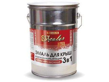 Изображение товара Эмаль ПФ-115 ВИТ color для крыш красно-коричневая 5кг ГОСТ Р 51691-2008 (3шт/уп; 126шт/пал) в Миди Лтд