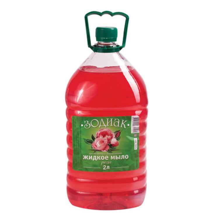 Изображение товара Жидкое мыло Зодиак "Роза" 2л мини пэт 164941 в Миди Лтд