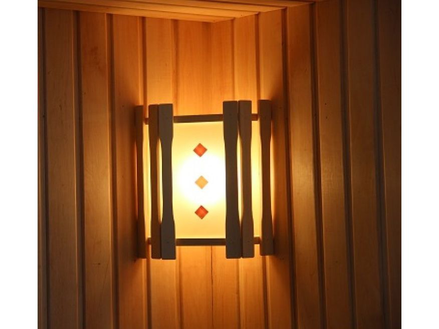 Изображение товара Абажур угловой 1 стекло с вставками в Миди Лтд