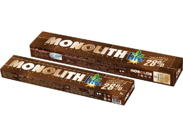 Электроды Монолит РЦ ТМ Моnolith  д4,0мм  (1,0кг/уп) - фото в Миди Лтд Изображение товара Электроды Монолит РЦ ТМ Моnolith  д4,0мм  (1,0кг/уп) в Миди Лтд