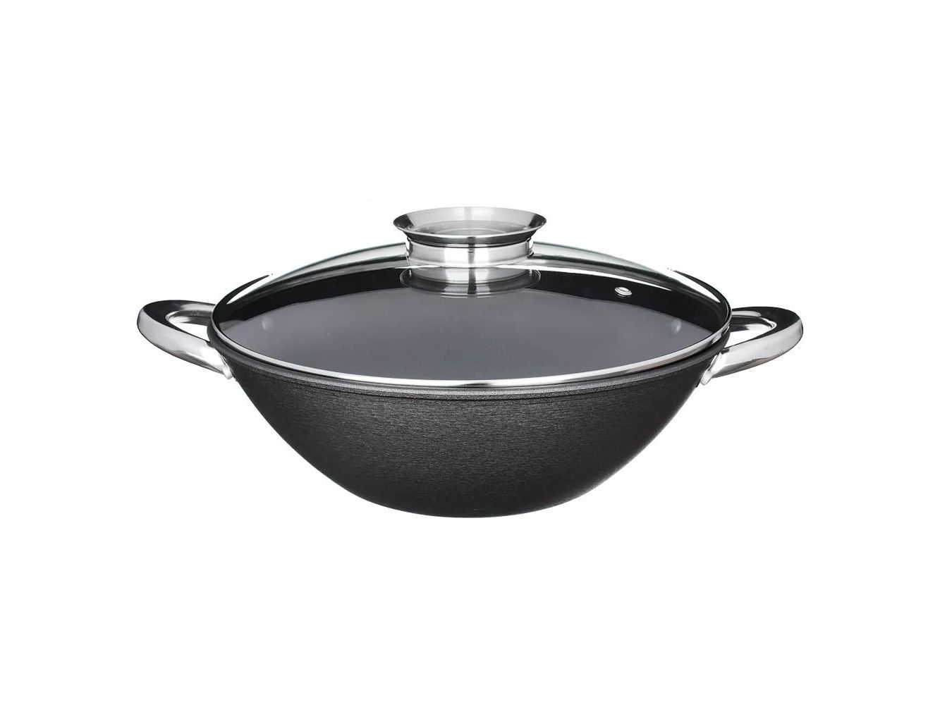 Изображение товара Казан чугун 4,4л 30см антиприг покрытие решетка стекл крышка нейлон лопатка бамбук палочки (4шт/кор) в Миди Лтд