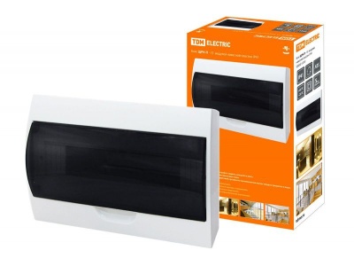 Бокс ЩРН-П-15 модулей навесной пластик IP41 TDM - фото в Миди Лтд Изображение товара Бокс ЩРН-П-15 модулей навесной пластик IP41 TDM в Миди Лтд