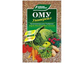 Комплексное удобрение ОМУ Универсальное 5кг - фото в Миди Лтд Изображение товара Комплексное удобрение ОМУ Универсальное 5кг в Миди Лтд