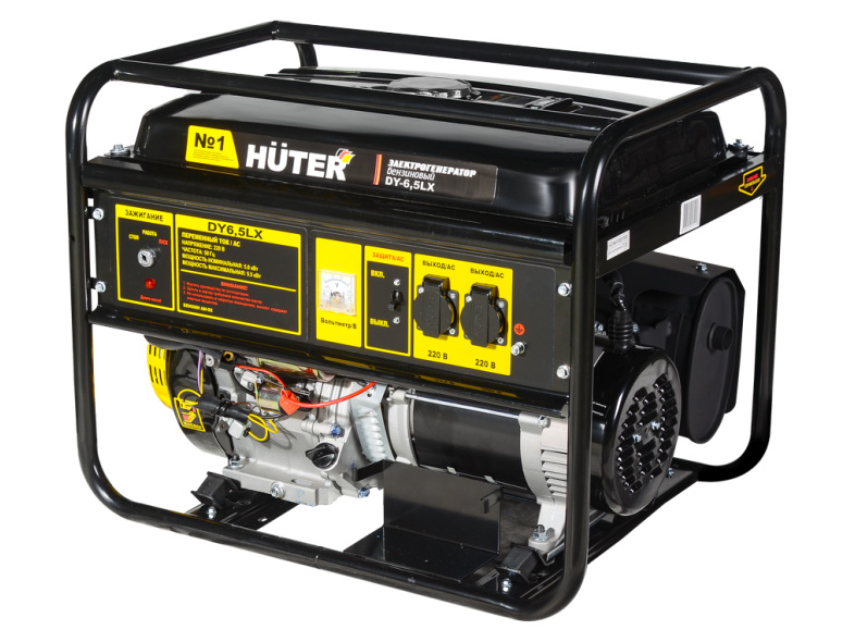 Изображение товара Генератор бензиновый Huter DY6500LX 5000Вт в Миди Лтд