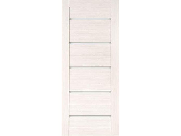 Полотно дверное ПО экошпон модель 22 беленый дуб стекло матовое белое 600 - фото в Миди Лтд Изображение товара Полотно дверное ПО экошпон модель 22 беленый дуб стекло матовое белое 600 в Миди Лтд