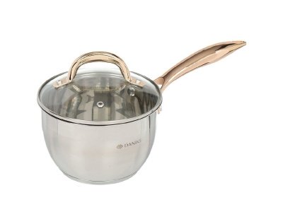 Ковш нерж сталь Daniks 1,8л крышка стекло ручка металлическая индукция Мадрид Gold (6шт/уп) Х - фото в Миди Лтд Изображение товара Ковш нерж сталь Daniks 1,8л крышка стекло ручка металлическая индукция Мадрид Gold (6шт/уп) Х в Миди Лтд