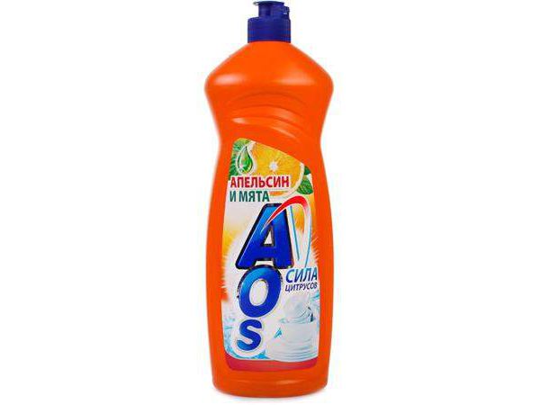 Жидкость для посуды AOS "Апельсин и мята" 1000гр (157921) - фото в Миди Лтд Изображение товара Жидкость для посуды AOS "Апельсин и мята" 1000гр (157921) в Миди Лтд