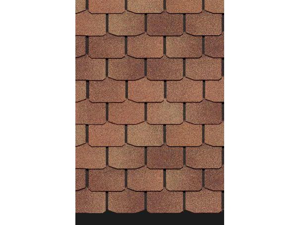 Изображение товара ХЧерепица гибкая битумная DOCKE PIE Premium Цюрих 1000*333мм Капучино (3,1м2/уп) в Миди Лтд