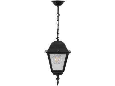 Светильник Feron 4105 садово-парковый черный квадрат 60Вт - фото в Миди Лтд Изображение товара Светильник Feron 4105 садово-парковый черный квадрат 60Вт в Миди Лтд