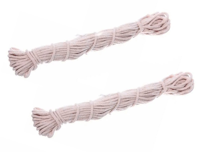 Изображение товара Веревка х/б Плетёная  D-4мм*15м  (5-006) в Миди Лтд