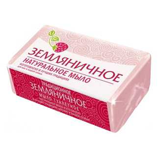 Изображение товара Мыло твердое Земляничное бумажная упаковка 160г (72шт/уп) в Миди Лтд