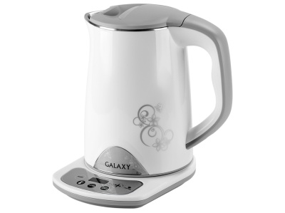 Чайник электрический GALAXY GL 0340 1800Вт 1,5л Белый Х - фото в Миди Лтд Изображение товара Чайник электрический GALAXY GL 0340 1800Вт 1,5л Белый Х в Миди Лтд