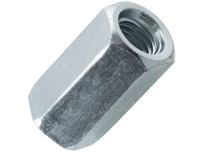 Гайка соединительная оцинк. М14 (10шт/уп) - фото в Миди Лтд Изображение товара Гайка соединительная оцинк. М14 (10шт/уп) в Миди Лтд