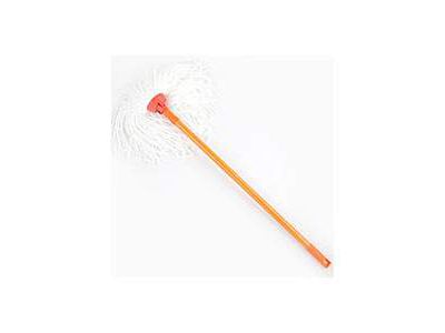 Изображение товара Насадка МОП веревочная из микрофибры с палкой 3732 в Миди Лтд