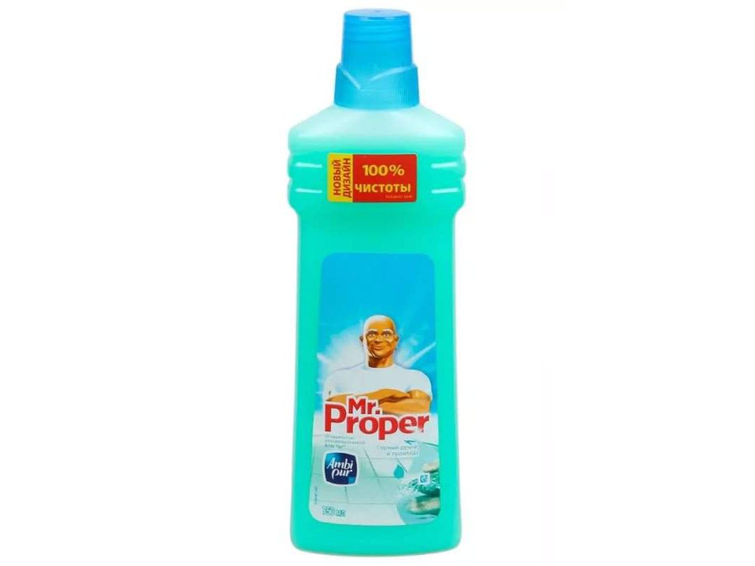 Изображение товара Жидкость для уборки М. ПРОПЕР "Горный ручей" 750мл в Миди Лтд