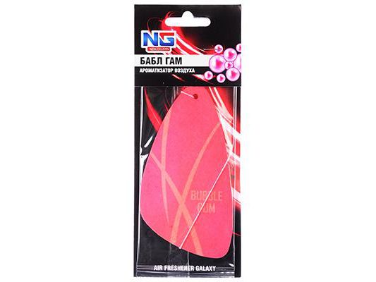 Ароматизатор автомобильный Galaxy бабл гам (720шт/кор) - фото в Миди Лтд Изображение товара Ароматизатор автомобильный Galaxy бабл гам (720шт/кор) в Миди Лтд