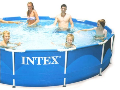 Бассейн каркасный INTEX Metal Frame 366*76см 6503л 28210NP    ХХ - фото в Миди Лтд Изображение товара Бассейн каркасный INTEX Metal Frame 366*76см 6503л 28210NP    ХХ в Миди Лтд