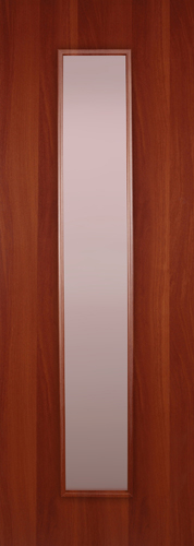 Изображение товара Полотно дверное ПО со стекл Тиффани ламинированное итальянский орех 900 в Миди Лтд