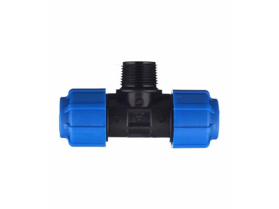 Тройник ПНД 25*3/4 НР*25 ИТАЛ (120шт/уп) - фото в Миди Лтд Изображение товара Тройник ПНД 25*3/4 НР*25 ИТАЛ (120шт/уп) в Миди Лтд