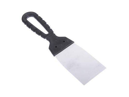 Изображение товара Шпатель металл (нерж) пластиковая ручка  60 мм РОКОТ в Миди Лтд