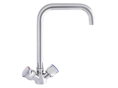 Смеситель для кухни СоюзКран поворотный излив 30см керам кран-буксы 1/2 хром цинк SK01-G238 - фото в Миди Лтд Изображение товара Смеситель для кухни СоюзКран поворотный излив 30см керам кран-буксы 1/2 хром цинк SK01-G238 в Миди Лтд