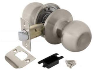 Замок шар Никель матовый без ключа,без фиксатора PUNTO 6072 SN-Р - фото в Миди Лтд Изображение товара Замок шар Никель матовый без ключа,без фиксатора PUNTO 6072 SN-Р в Миди Лтд