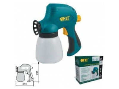 Распылитель электрический FIT 110Вт 0,8 мм 800 мл(коробка) - фото в Миди Лтд Изображение товара Распылитель электрический FIT 110Вт 0,8 мм 800 мл(коробка) в Миди Лтд