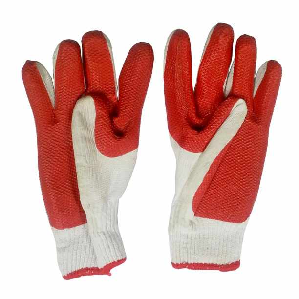 Изображение товара Перчатки х/б КИРПИЧ (12шт/уп)(480шт/меш) в Миди Лтд