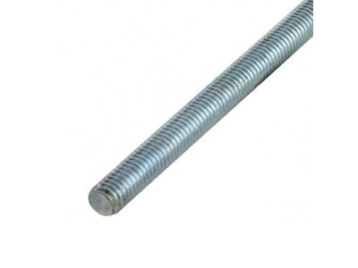 Шпилька резьбовая оцинкованная 10х1000 к.п. 4.8 (50 шт/уп) - фото в Миди Лтд Изображение товара Шпилька резьбовая оцинкованная 10х1000 к.п. 4.8 (50 шт/уп) в Миди Лтд