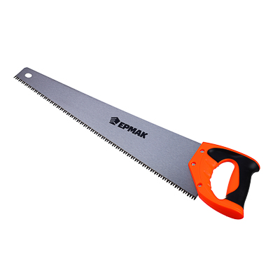 Ножовка по дереву 500мм ЕРМАК средний зуб 3D(60шт/кор) - фото в Миди Лтд Изображение товара Ножовка по дереву 500мм ЕРМАК средний зуб 3D(60шт/кор) в Миди Лтд
