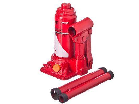 Изображение товара Домкрат гидравлический бутылочный  2т высота подъема 150-285мм в Миди Лтд