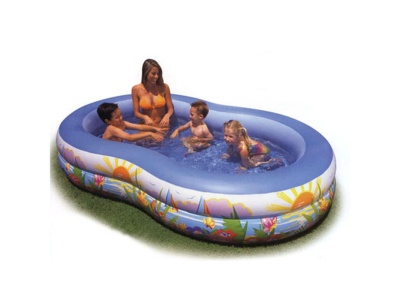 Бассейн надувной детский Лагуна INTEX рем комплект 262*160*46см 572л 56490  - фото в Миди Лтд Изображение товара Бассейн надувной детский Лагуна INTEX рем комплект 262*160*46см 572л 56490  в Миди Лтд