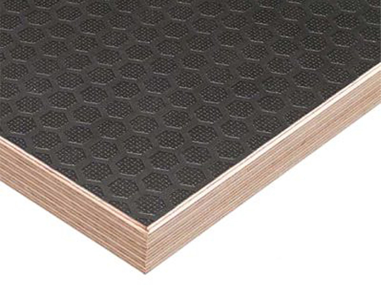 Фанера  18мм 1220*2440  береза F/H Е1 ламинированная 1/2сорт (гекса) (22шт/пал) - фото в Миди Лтд Изображение товара Фанера  18мм 1220*2440  береза F/H Е1 ламинированная 1/2сорт (гекса) (22шт/пал) в Миди Лтд