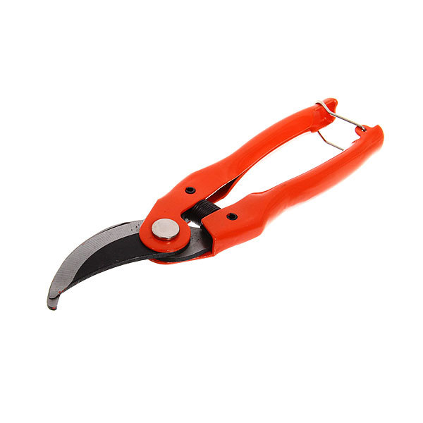 Изображение товара Секатор садовый SPARK LUX №10 металлический оранжевая ручка в Миди Лтд