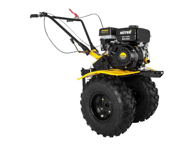 Мотоблок Huter МК-7500P BIG FOOT - фото в Миди Лтд Изображение товара Мотоблок Huter МК-7500P BIG FOOT в Миди Лтд
