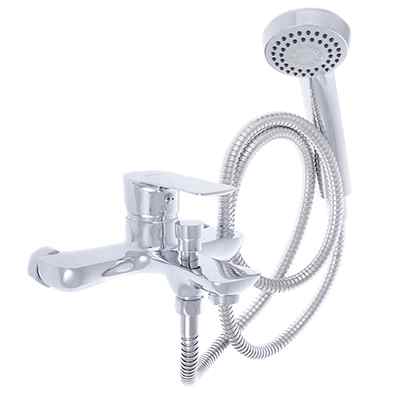 Смеситель для ванны с коротким изливом4           ХХ - фото в Миди Лтд Изображение товара Смеситель для ванны с коротким изливом4           ХХ в Миди Лтд