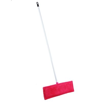 Изображение товара Швабра с насадкой из микрофибры, черенок 120см*d2,2см, без телескопа, VETTA (60шт/кор) в Миди Лтд