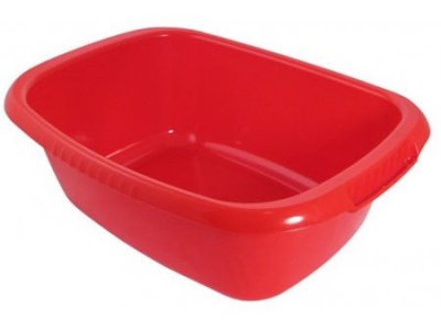 Изображение товара Таз пластиковый ВОДОЛЕЙ овальный 32л красный (8шт/уп) в Миди Лтд