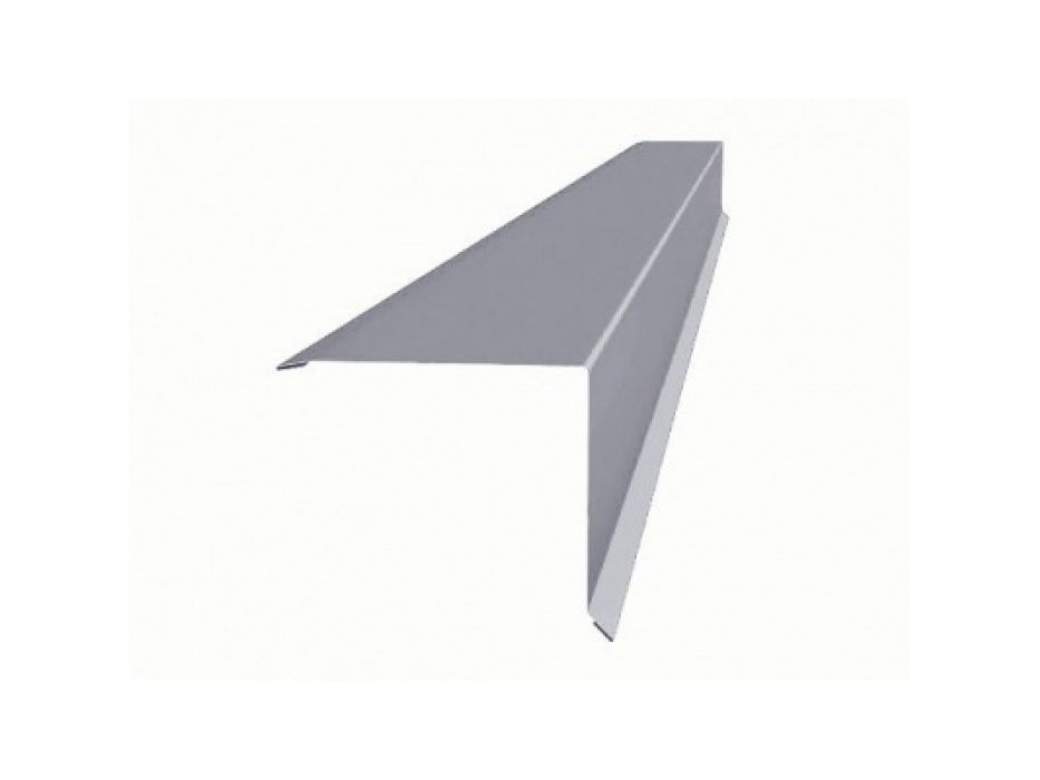 Торцевая планка 90*100*2000мм цинк - фото в Миди Лтд Изображение товара Торцевая планка 90*100*2000мм цинк в Миди Лтд