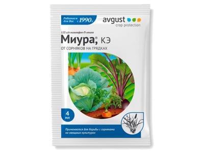 Средство Миура от сорняков 4мл - фото в Миди Лтд Изображение товара Средство Миура от сорняков 4мл в Миди Лтд