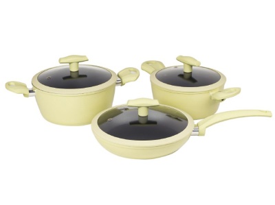 Набор посуды GALAXY LINE GL 9521 6 предметов Кастрюля 3л 22*10см с крышкой Кастрюля 2.3л 20*9см  - фото в Миди Лтд Изображение товара Набор посуды GALAXY LINE GL 9521 6 предметов Кастрюля 3л 22*10см с крышкой Кастрюля 2.3л 20*9см  в Миди Лтд