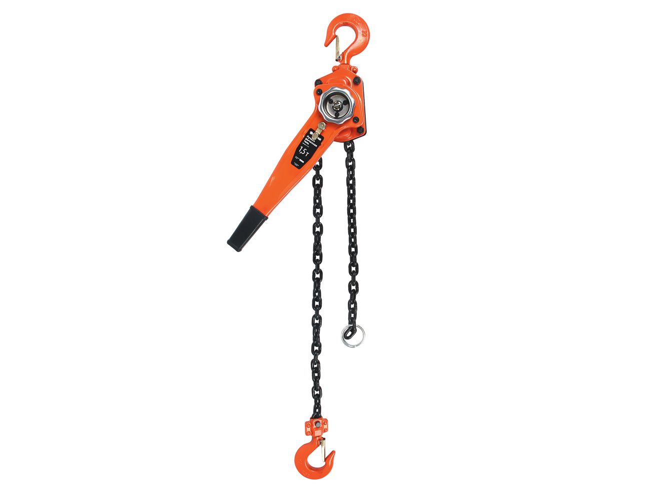 Таль ручная рычажная 1,5т ЕРМАК высота 1,5м - фото в Миди Лтд Изображение товара Таль ручная рычажная 1,5т ЕРМАК высота 1,5м в Миди Лтд